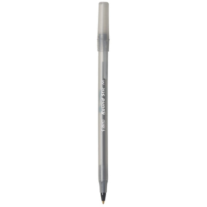 BIC Round Stic Xtra Life Assorted Ink Ballpoint Pens, Medium Point (1.0mm), 60-Count Pack of Bulk Pens, Flexible Round Barrel for Comfortable Writing, No. 1 Selling Ballpoint Pens
