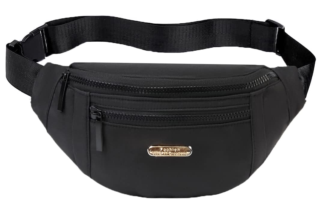 Fanny Packs Waist Pack for Women, Waterproof Waist Bag with Adjustable Strap for Travel Sports Running