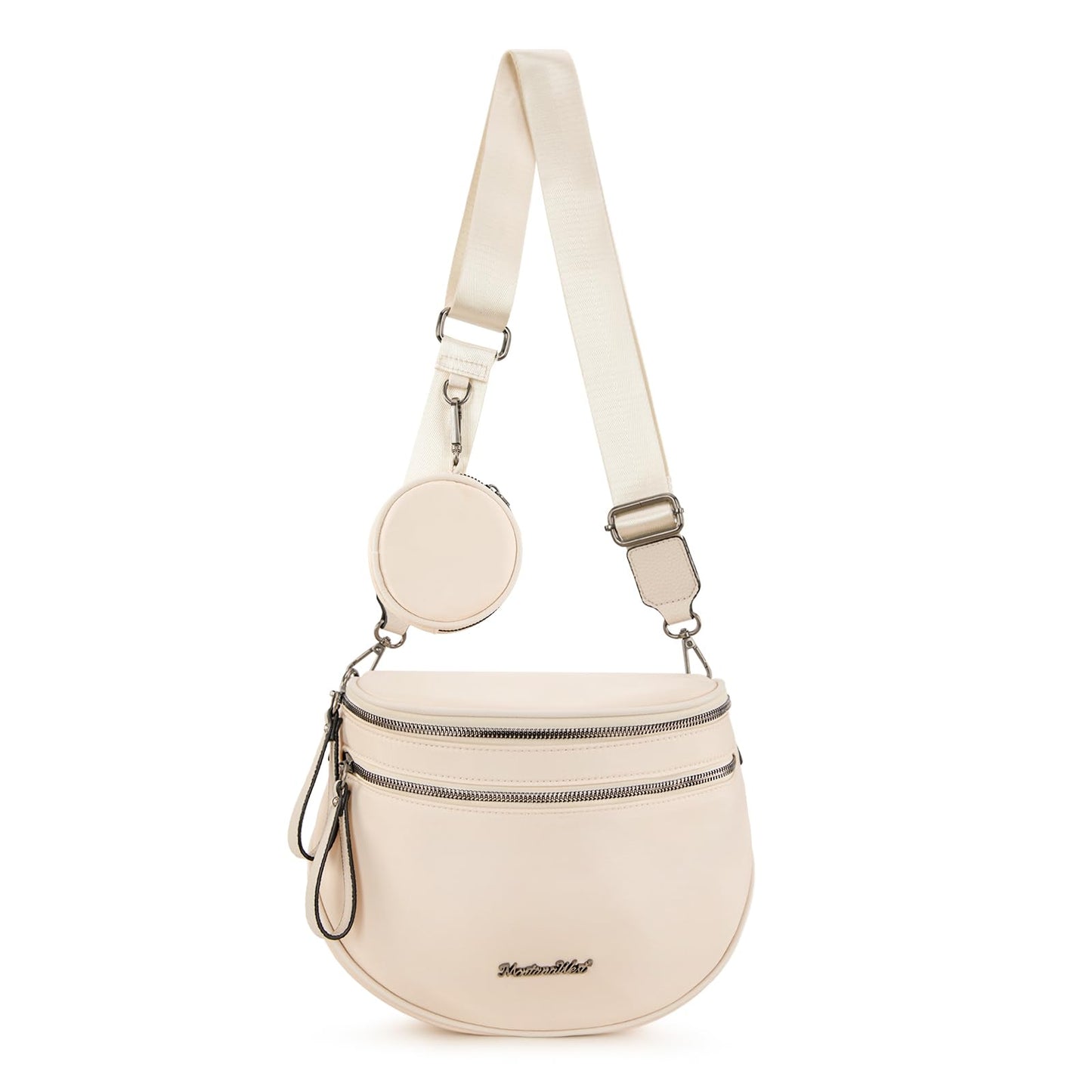 Montana West Bum Bag Nylon Crossbody Bags Mom Purse with with Coin Purse