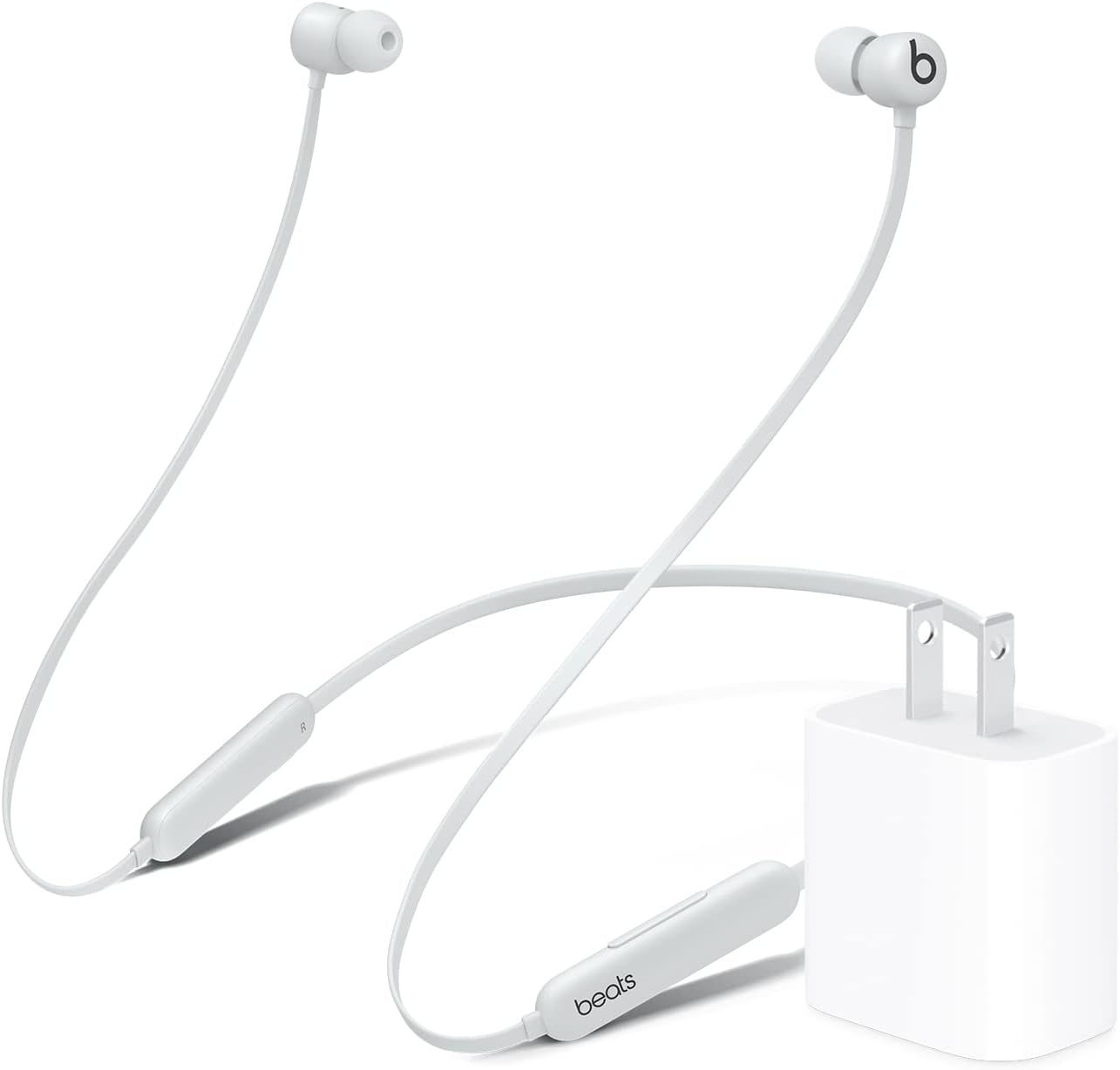 Beats Flex Wireless Earbuds - Apple W1 Headphone Chip, Magnetic Earphones, Class 1 Bluetooth, 12 Hours of Listening Time, Built-in Microphone - Black