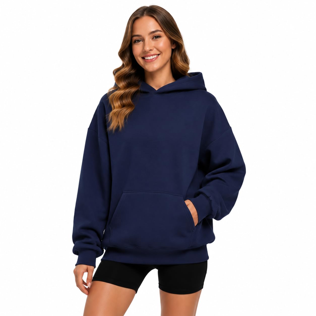 Ceboyel Womens Comfy Oversized Hoodies Trendy Y2K Pullover Tops Vintage Hooded Sweatshirt Sweater Teen Girls Cute Clothes