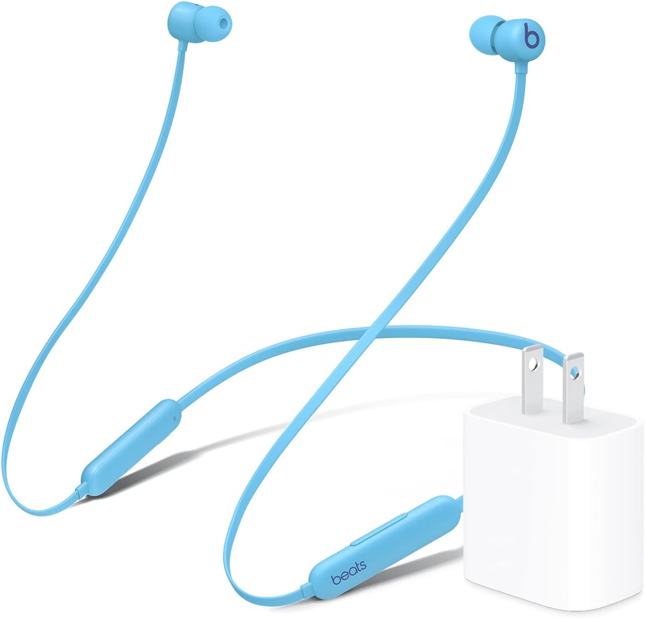 Beats Flex Wireless Earbuds - Apple W1 Headphone Chip, Magnetic Earphones, Class 1 Bluetooth, 12 Hours of Listening Time, Built-in Microphone - Black