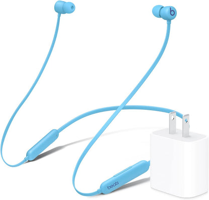 Beats Flex Wireless Earbuds - Apple W1 Headphone Chip, Magnetic Earphones, Class 1 Bluetooth, 12 Hours of Listening Time, Built-in Microphone - Black