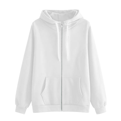 2026 Zip Up Hoodies for Women Fall Winter Casual Sweatshirts Zipper Oversized Lightweight Cute Jackets with Pockets