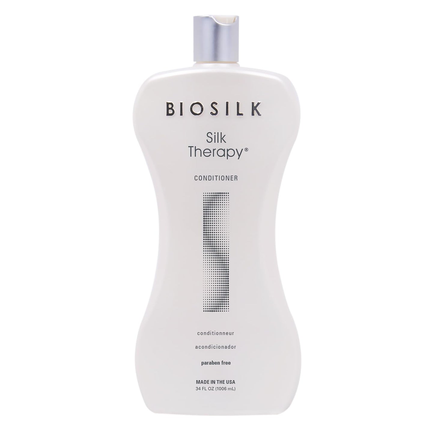 BioSilk Silk Therapy Duo Set, Shampoo & Conditioner for Gentle Cleansing, Moisturizing & Shiny Hair, Smooth, Replenished Hair, Sulfate-Free, Paraben-Free, Cruelty-Free, 12 Oz Each (Pack of 2)