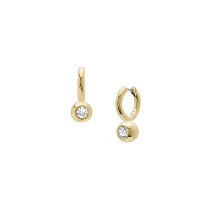 Fossil Women's Stainless Steel Dangle/Drop or Hoop Earrings for Women