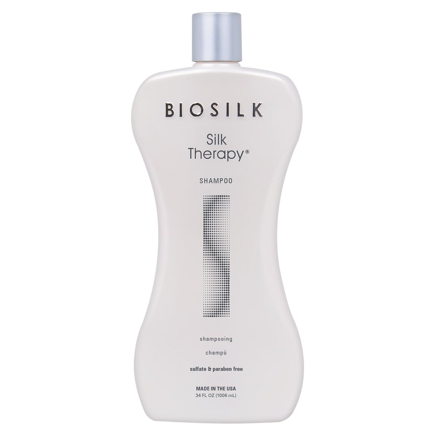 BioSilk Silk Therapy Duo Set, Shampoo & Conditioner for Gentle Cleansing, Moisturizing & Shiny Hair, Smooth, Replenished Hair, Sulfate-Free, Paraben-Free, Cruelty-Free, 12 Oz Each (Pack of 2)