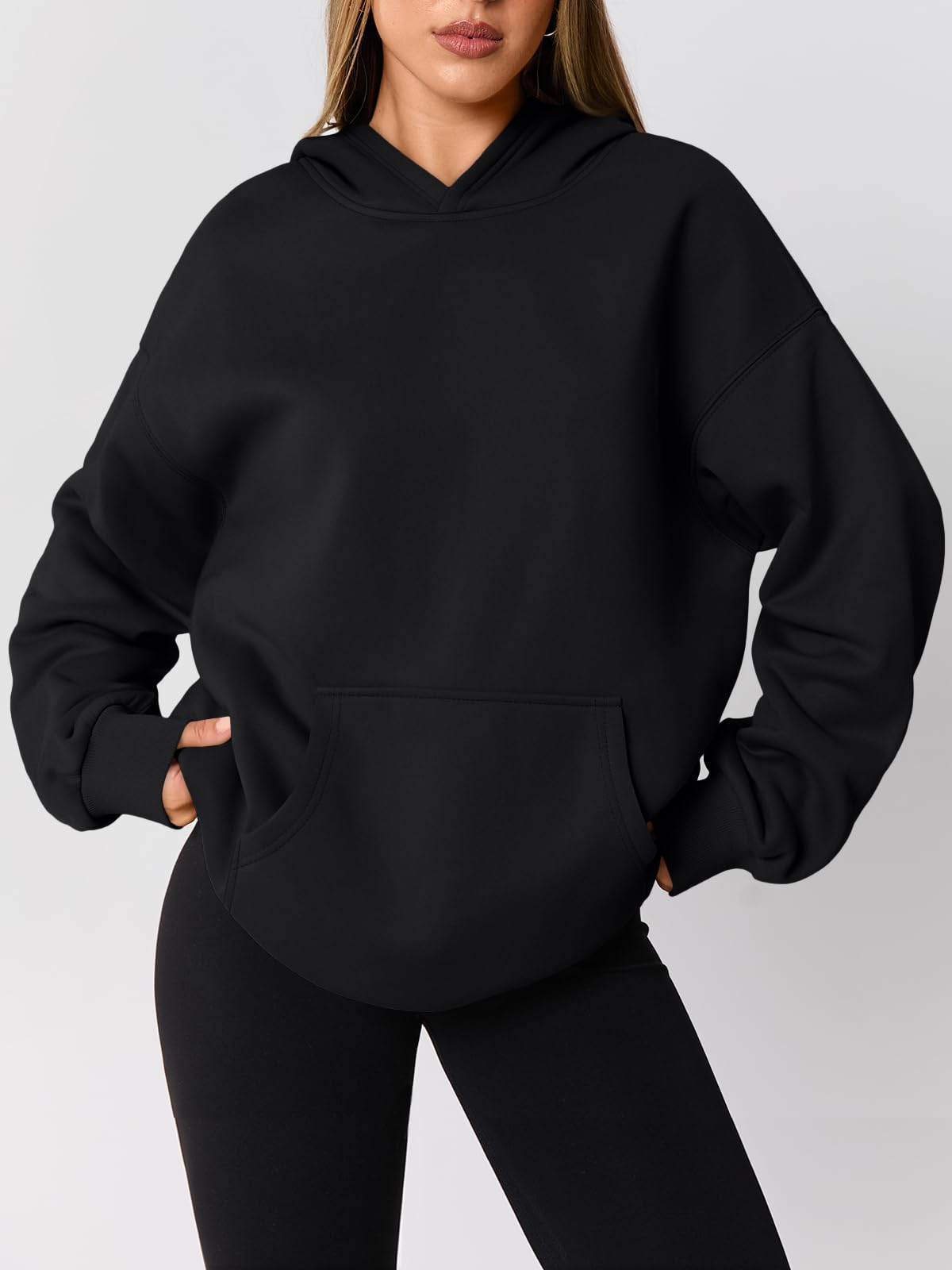 AUTOMET Womens Oversized Hoodies Trendy Pullover Sweatshirts | Comfrt Wear, Oversized Fit Soft Fleece Pullover, Perfect For Trendy Streetwear, College Outfits, And Daily Home Wear