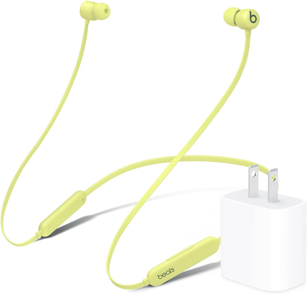 Beats Flex Wireless Earbuds - Apple W1 Headphone Chip, Magnetic Earphones, Class 1 Bluetooth, 12 Hours of Listening Time, Built-in Microphone - Black