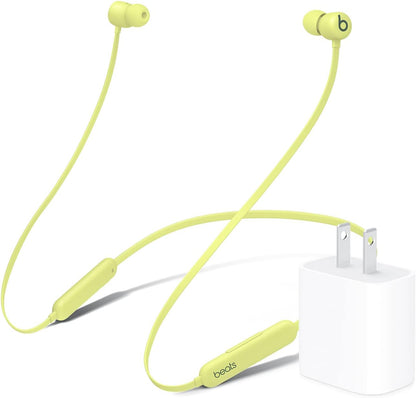 Beats Flex Wireless Earbuds - Apple W1 Headphone Chip, Magnetic Earphones, Class 1 Bluetooth, 12 Hours of Listening Time, Built-in Microphone - Black