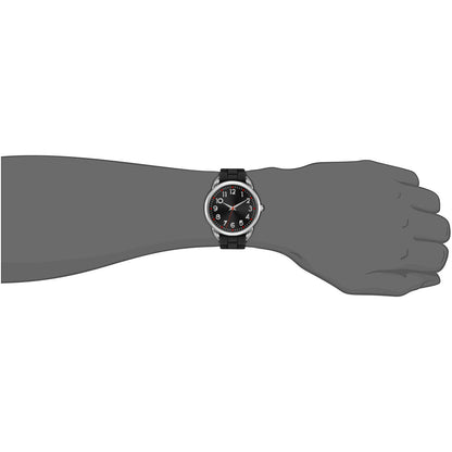 Bisley 35MM Watches for Women Big Face Easy Reader Silicone Strap Water Proof