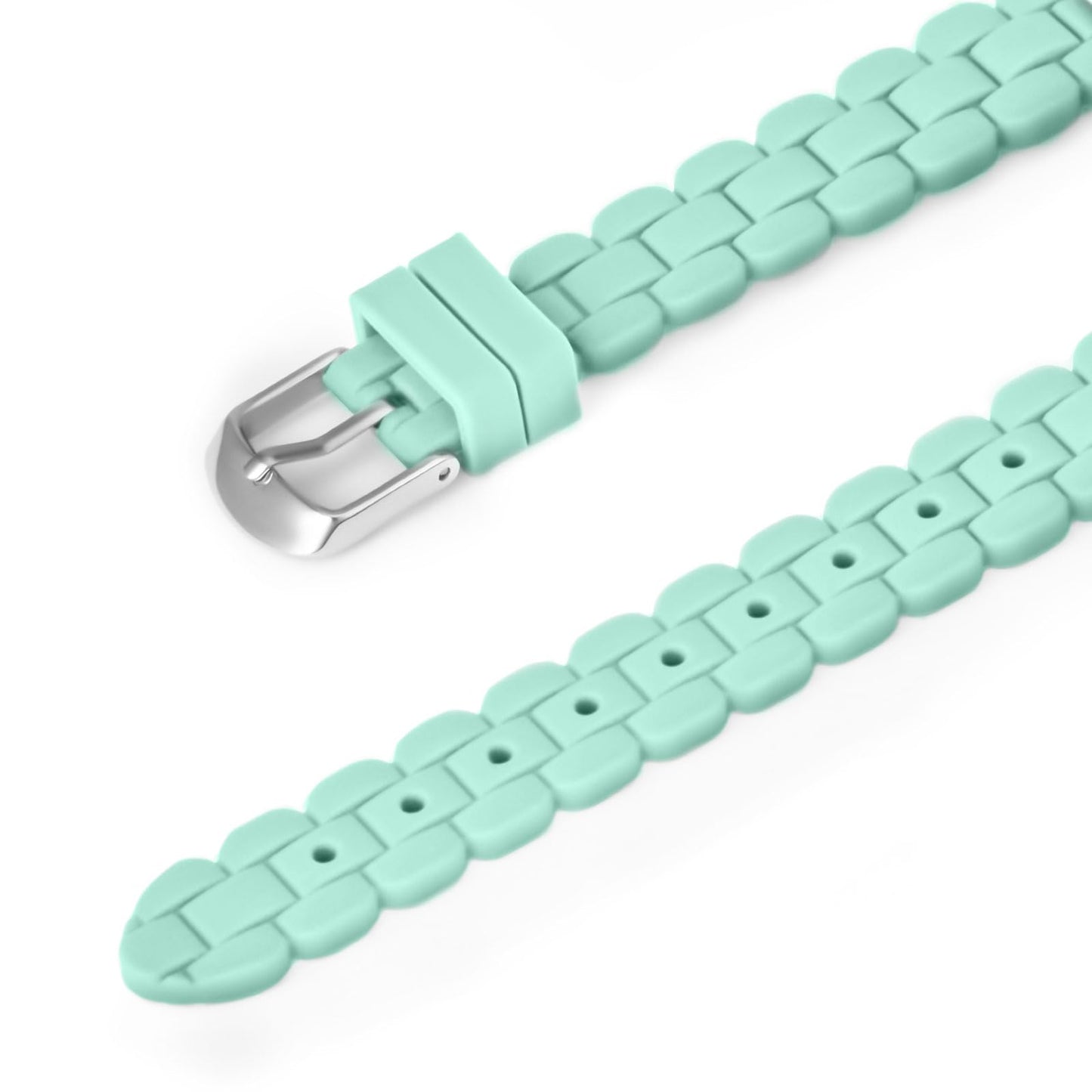 Bisley 35MM Watches for Women Big Face Easy Reader Silicone Strap Water Proof