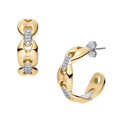 Fossil Women's Stainless Steel Dangle/Drop or Hoop Earrings for Women