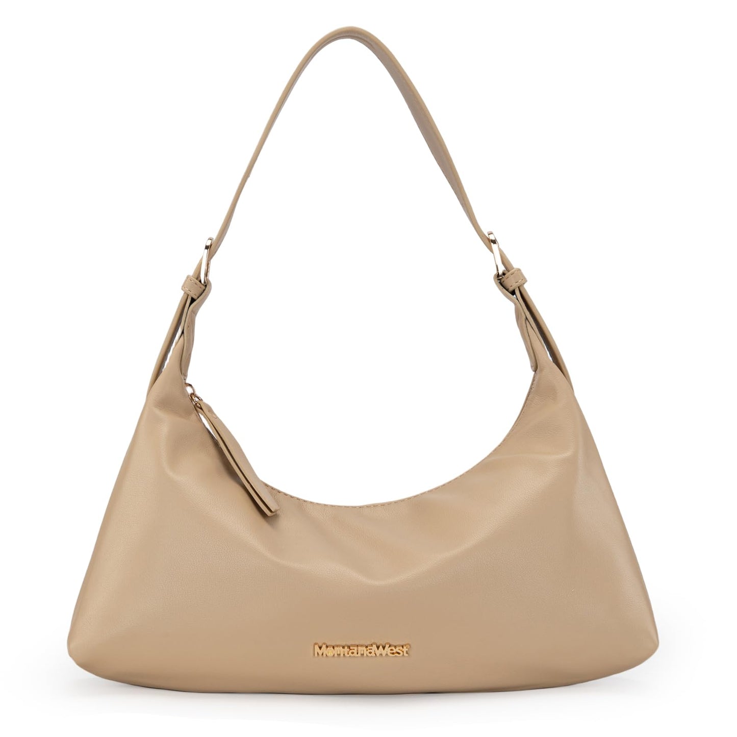 Montana West MEDIUM Shoulder Purses for Women Crescent Hobo Bags Trendy Purses