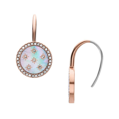 Fossil Women's Stainless Steel Dangle/Drop or Hoop Earrings for Women