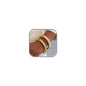 2pcs Gold Bangle Bracelets for Women, Trendy Hinged Cuff Open Wide Chunky Gold Bracelet Stack Arm Cuff Jewelry for Women
