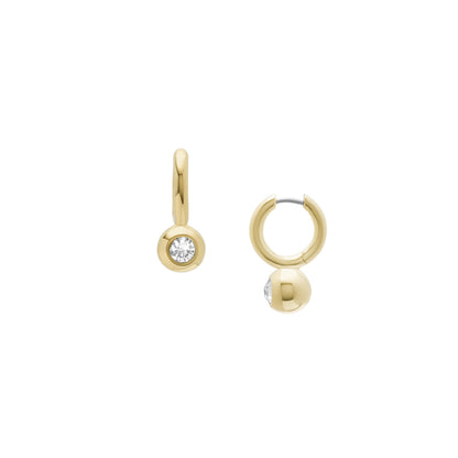 Fossil Women's Stainless Steel Dangle/Drop or Hoop Earrings for Women
