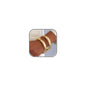 2pcs Gold Bangle Bracelets for Women, Trendy Hinged Cuff Open Wide Chunky Gold Bracelet Stack Arm Cuff Jewelry for Women