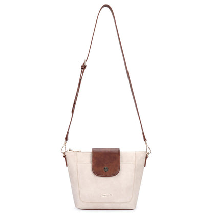 Crossbody Purses for Women Vegan Leather Small Crossbody Bags with Adjustable Strap Lightweight Travel Shoulder Bag