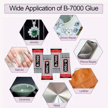 B7000 Mobile Phone Screen High-Strength Waterproof Adhesive, Universal Phone Glass Bonding Agent, 15/25/50/110ml Fast B7000 Glue