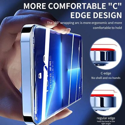 3Pcs Tempered Glass for iPhone 14 13 12 11 15 Pro Max Mini Screen Protector for iPhone 17 XR XS MAX 7 8 Plus 16 Protective Glass