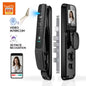 Tuya Fully Automatic Smart Door Lock with 3D Face & Fingerprint Recognition Security for Aluminum & Wood Doors Wifi Connected