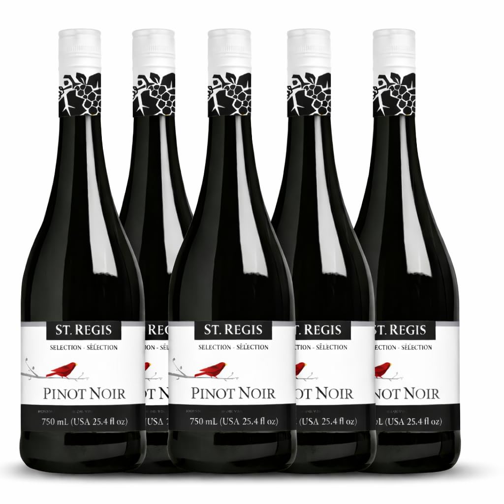 ST. REGIS Non-Alcoholic Cabernet Sauvignon, 25.4 Fl Oz (2 Pack) - Low Calorie, Low Sugar - Fruity & Spicy Rich Flavor from Spain