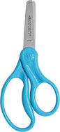 Westcott 16454 Right- and Left-Handed Scissors, Kids' Scissors, Back to School, Classroom Supplies, Ages 4-8, 5-Inch Blunt Tip, Assorted, 6 Pack
