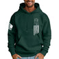 Ymosrh Mens Patriotic Hoodies USA Flag Print Hooded Sweatshirt Pullover Casual Fashion Hoodie, M-6XL