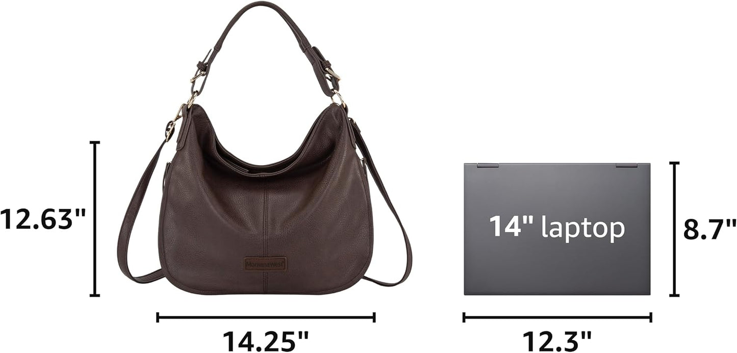 Montana West Hobo Bags for Women Shoulder Purses and Handbags
