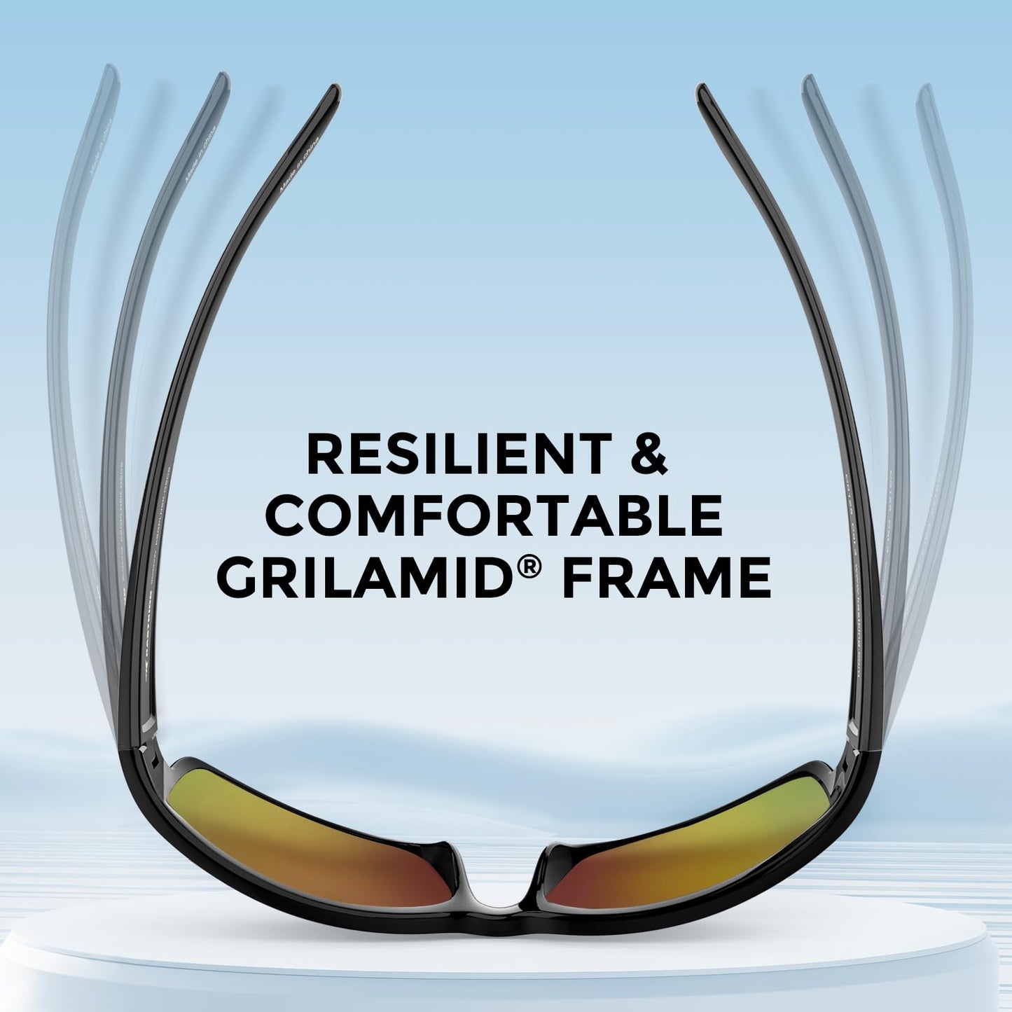 KastKing Skidaway Polarized Sport Sunglasses for Men and Women,Ideal for Driving Fishing Cycling and Running,UV Protection