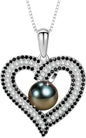 NONNYL Gifts for Women Wife-Pearl Heart Pendant Necklace- Birthday for Girlfriend, Valentine's Day for Wives, Mother's Day for Mom Grandma, Gifts for Her on Wedding Anniversary Christmas Fine Jewelry