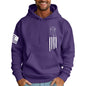 Ymosrh Mens Patriotic Hoodies USA Flag Print Hooded Sweatshirt Pullover Casual Fashion Hoodie, M-6XL