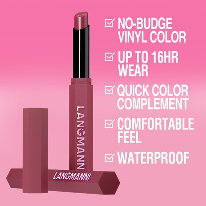 12Pcs Velvet Matte Lipstick Set, Nude to Dark Shades, Long-Lasting,Color A | Highly pigmented matte color, smooth creamy glide, waterproof wear, nude-to-dark tones, ideal for daily makeup or gifting