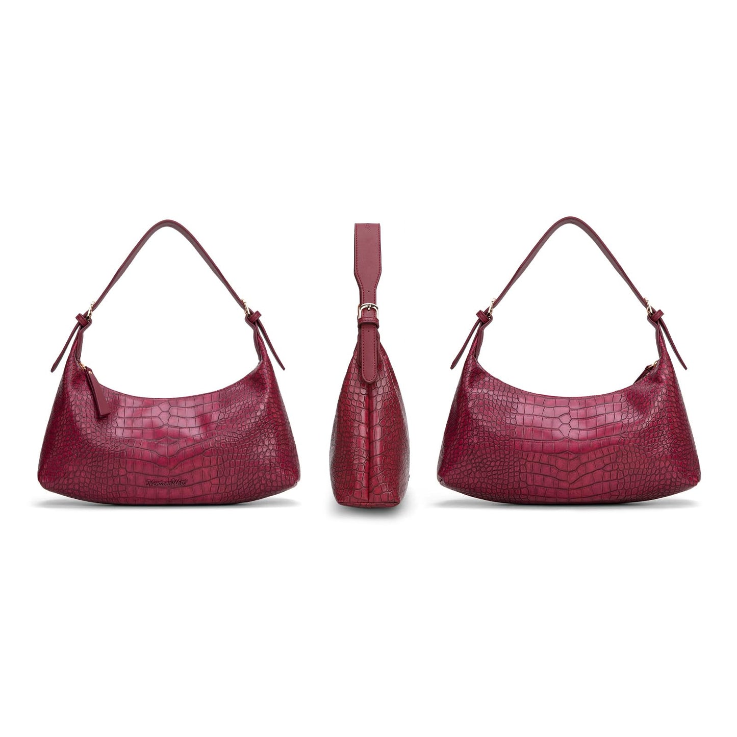 Montana West MEDIUM Shoulder Purses for Women Crescent Hobo Bags Trendy Purses