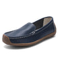Women's Comfortable & Lightweight Leather Loafers Slip-Ons Driving Walking Mocs Boat Shoes Cute Business Casual Dress Shoes Work Flats for Women