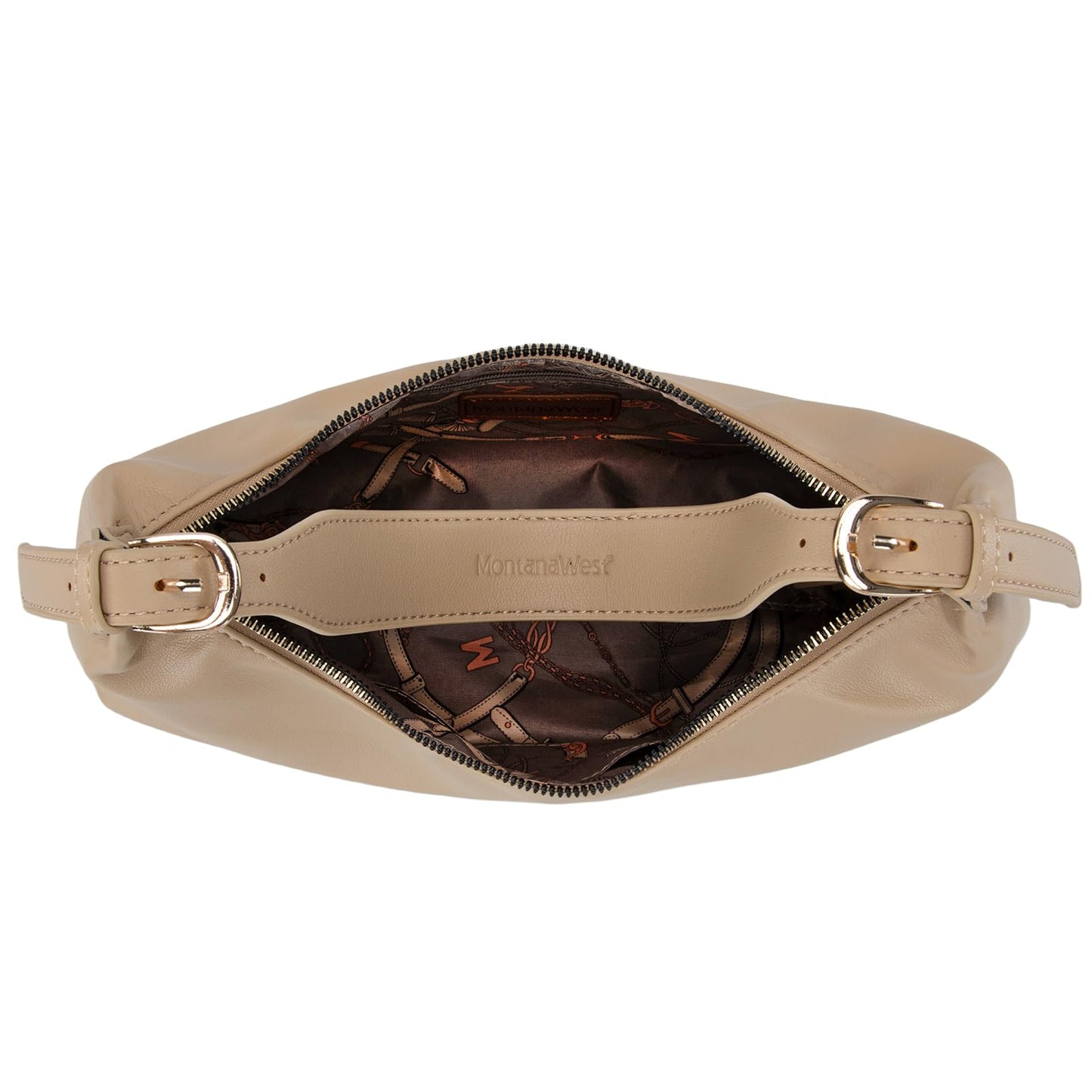 Montana West MEDIUM Shoulder Purses for Women Crescent Hobo Bags Trendy Purses