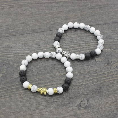 Women Beaded Bracelet Set | Colorful Boho Stackable Trendy Design with Crystal Accents Multilayer Bangle Bracelet | Fashion Stretch Braclets Jewelry for Women