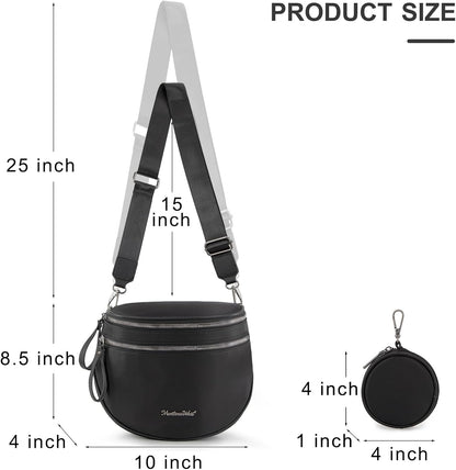 Montana West Bum Bag Nylon Crossbody Bags Mom Purse with with Coin Purse