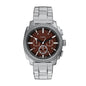 Fossil Men's Watch, Machine Stainless Steel Chronograph Watch for Men