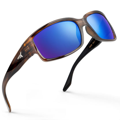 KastKing Skidaway Polarized Sport Sunglasses for Men and Women,Ideal for Driving Fishing Cycling and Running,UV Protection