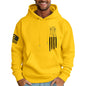 Ymosrh Mens Patriotic Hoodies USA Flag Print Hooded Sweatshirt Pullover Casual Fashion Hoodie, M-6XL