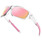 suoso Sports Polarized Sunglasses for Men: Women UV400 Protection Wrap Around Sun Glasses for Golf Fishing Running Driving