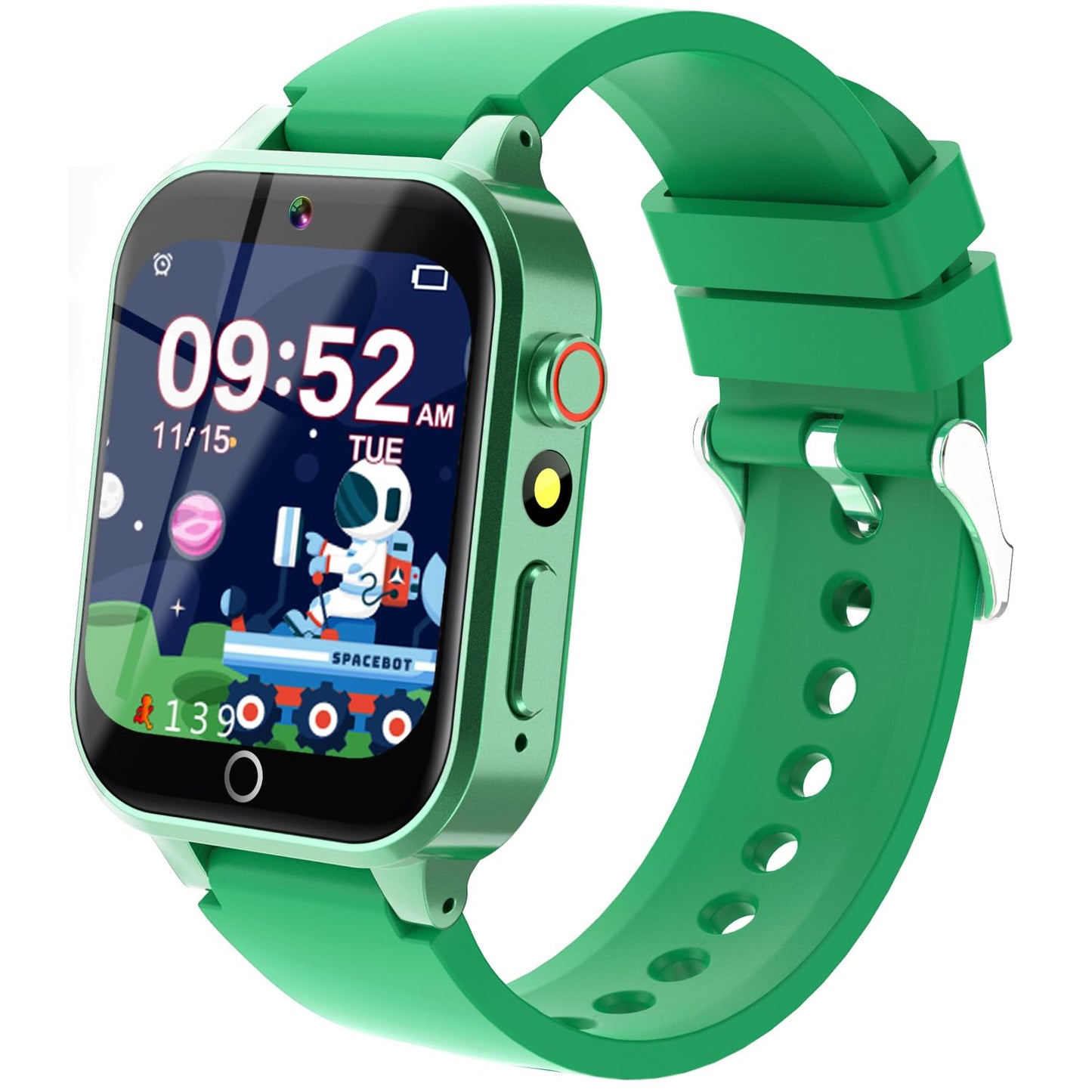 Kids Smart Watch Gift for Girls Age 5-12, 39 Games HD Touch Screen Watches with Video Camera Music Player Pedometer Flashlight 12/24 hr Educational Toys Birthday Gifts for Girls Ages 7 8 9 10