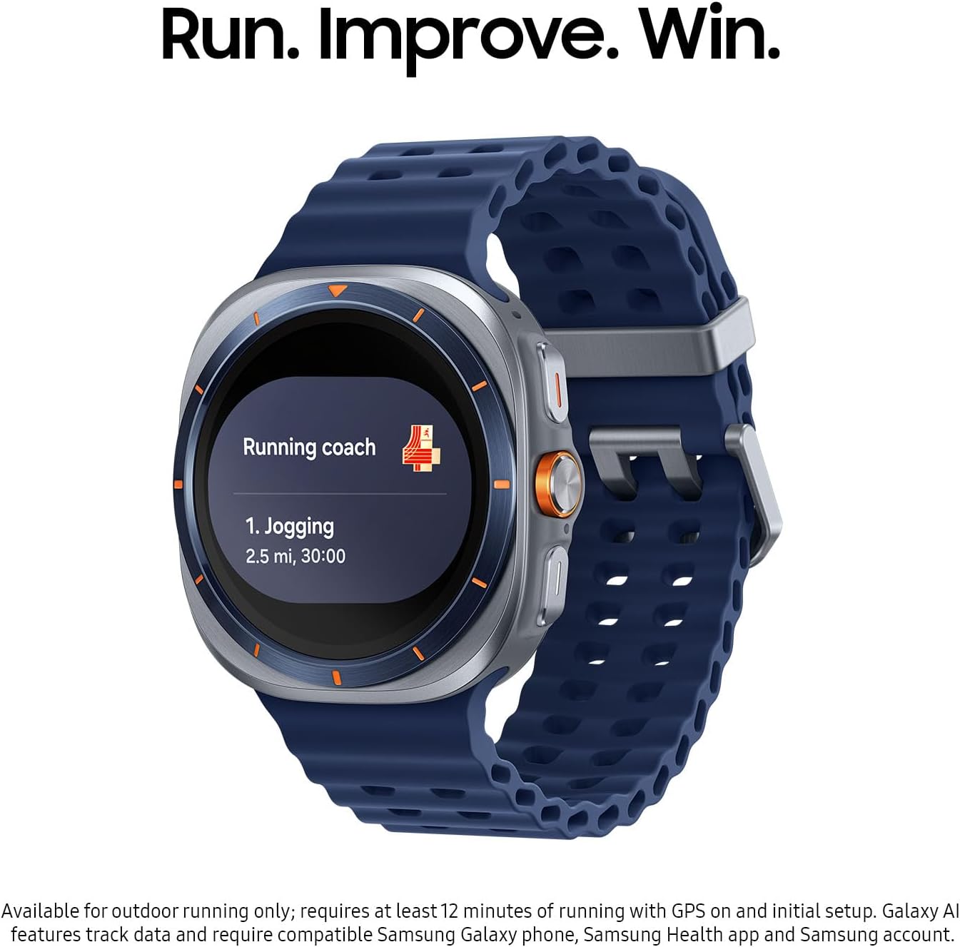 Samsung Galaxy Watch Ultra (2025), Titanium Gray, 47mm, LTE Smartwatch | Titanium Casing, Advanced Sleep Coaching, Running Coach, Energy Score, Heart Rate Tracking, GPS, [US Version, 2 Yr Warranty]