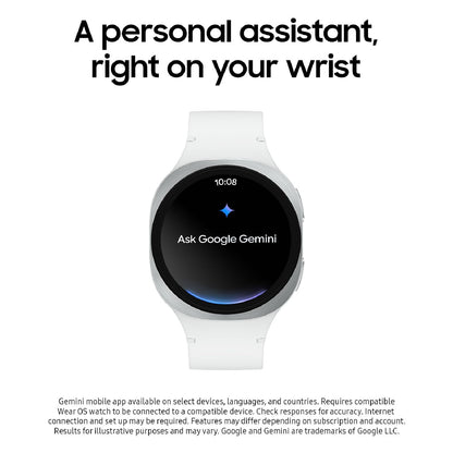 Samsung Galaxy Watch 8 Classic (2025), Black, 46mm, Bluetooth Smartwatch | Cushion Design, Rotating Bezel, Sleep and Running Coach, Energy Score [US Version, Amazon Exclusive 2Yr Warranty]
