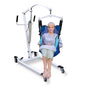 Vive Hydraulic Patient Lift for Home Use with Sling - Portable, Medical Patient Transfer Lift System - Sit to Stand Lift Assist for Elderly - Floor & Fall Elderly Lift - for Car, Wheelchair & Bed