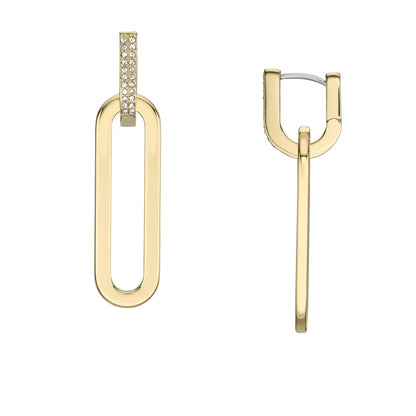 Fossil Women's Stainless Steel Dangle/Drop or Hoop Earrings for Women