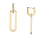 Fossil Women's Stainless Steel Dangle/Drop or Hoop Earrings for Women