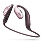 Oladance OWS Sports Open Ear Headphones, Comfortable & Stable Fit, 15H Battery Life, IPX8 Waterproof, Noise Canceling, Crystal Clear Audio, Multi-Point Bluetooth Connection, Durable Neckband (Grey)